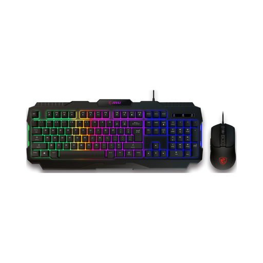 [TEC-PER-003] COMBO TECLADO Y MOUSE MSI FORGE GK100