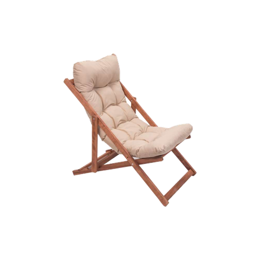 [SNZ-028] Wooden Staged Sun Lounge